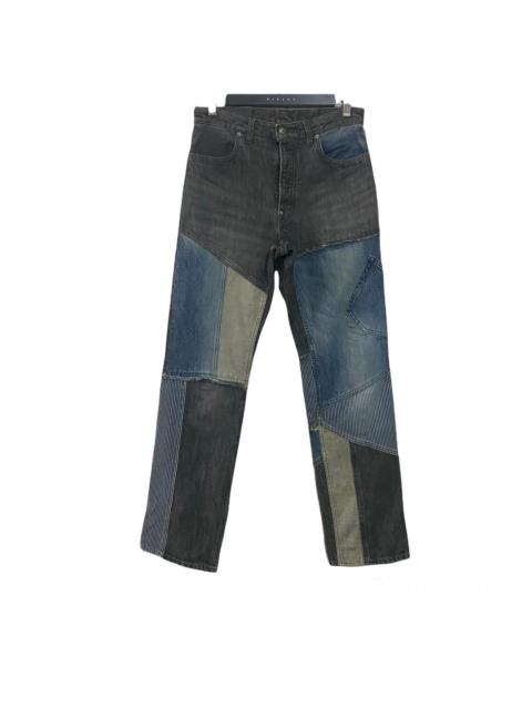 PPFM PPFM Reconstructed Denim Patchwork Jeans