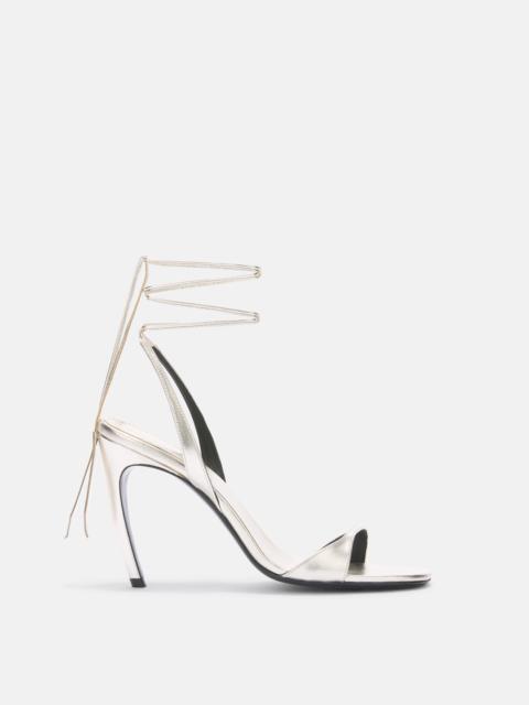THE ATTICO ''ORA'' SILVER SANDAL