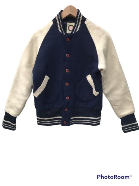 Other Designers Vintage - Japanese Brand Cycle Varsity Jacket