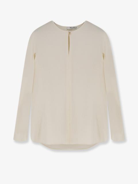 Max Mara Max Mara Women Mxpmitico Stretch Silk Shirt