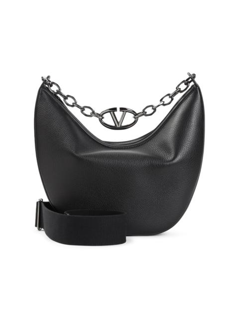 Valentino Valentino Garavani Men Valentino Garavani Vlogo Moon Medium Hobo Bag