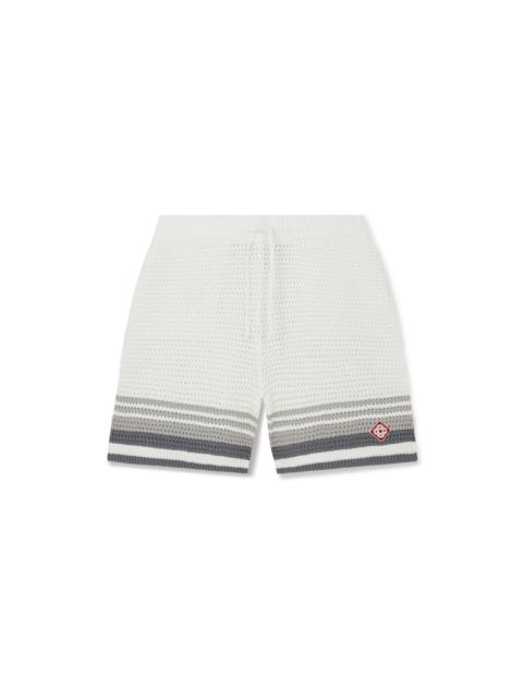 CASABLANCA Crochet Tennis Shorts | Casablanca Paris