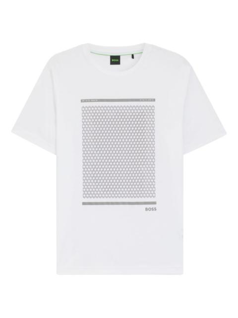 BOSS geometric-print T-Shirt