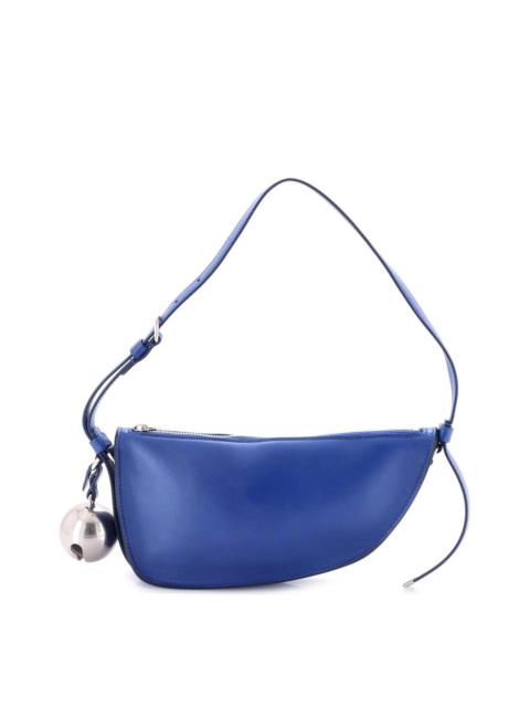 Burberry Burberry Blue Sheep Leather Shield Sling Shoulder Bag Mini (Authentic Pre-
Loved)