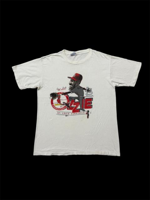 Other Designers Salem Sportswear - Vintage 1988 0zzie The Wizard Smith st.Louis Cardinal Tshirt