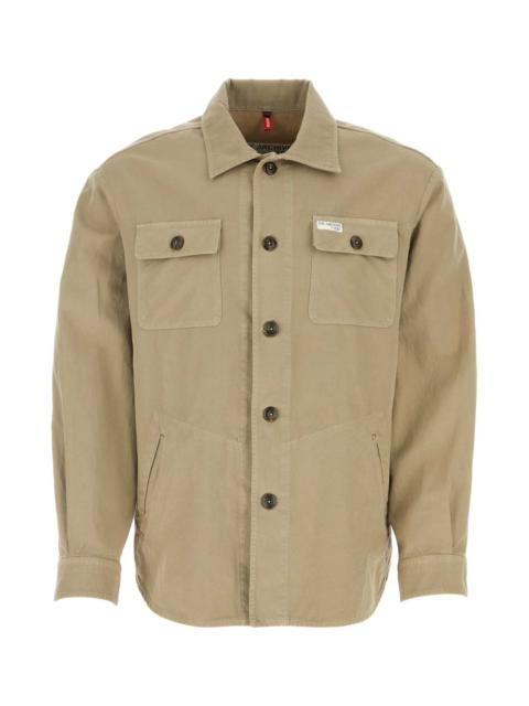 Other Designers Fay Men Cappuccino Cotton Blend Shirt