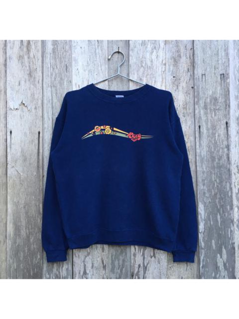 Other Designers Vintage - Vintage Roxy Quiksilver Japan Surf Sweatshirt Big Logo