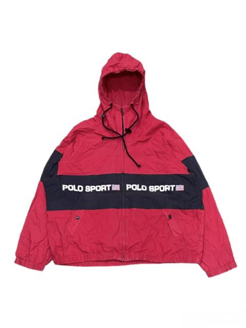Vintage Polo Sport Ralph Lauren Spell Out Jacket