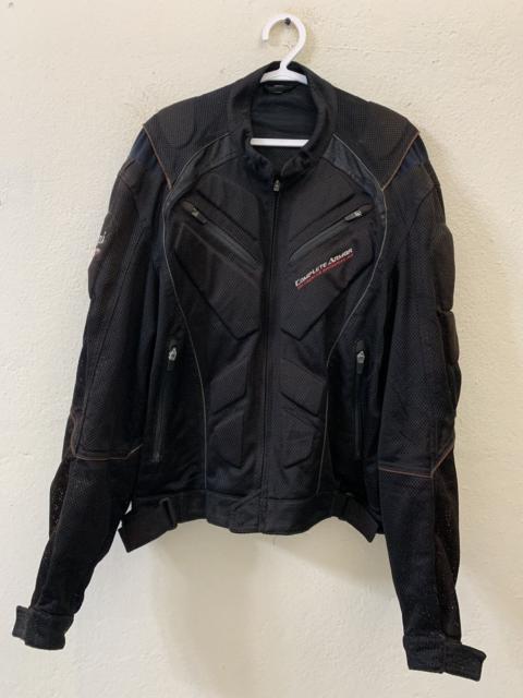 Other Designers Japanese Brand - Nankai Biker Racing Absorbent/Hard Guard Pad Mesh Jacket