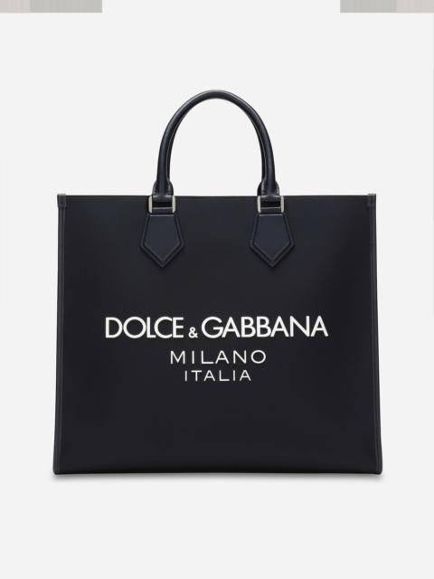 Large nylon shopper