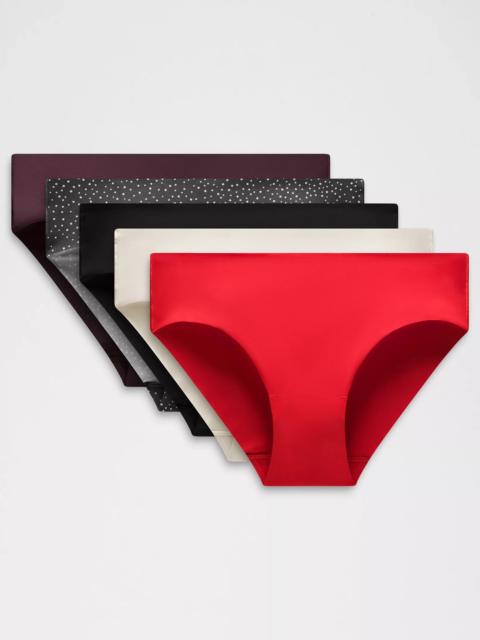 lululemon InvisiWear Mid-Rise Bikini Underwear *5 Pack