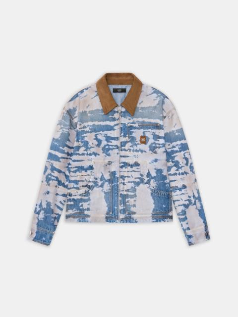 AMIRI BLEACHED WORK JACKET