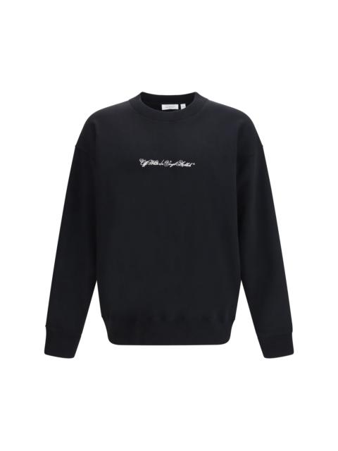 Off-White Off-White Men Script Arrow Skate Crewneck