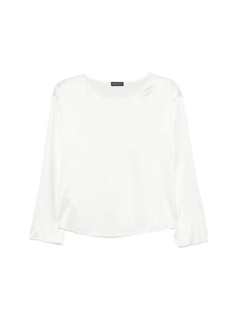 EMPORIO ARMANI Silk top
