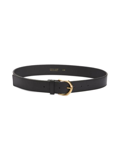Janessa Leoné Janessa Leoné Cato Leather Belt in Black at Nordstrom