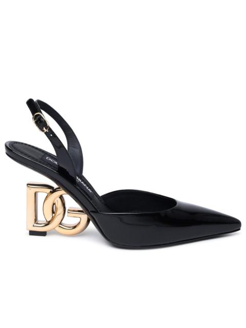 Dolce & Gabbana Black Patent Leather Pumps Woman