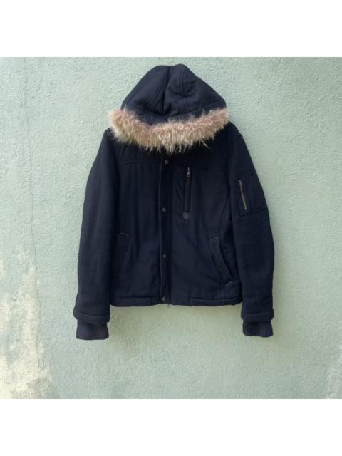 Other Designers Journal Standard - Vintage JOURNAL STANDARD Black Zipped Hooded Jacket