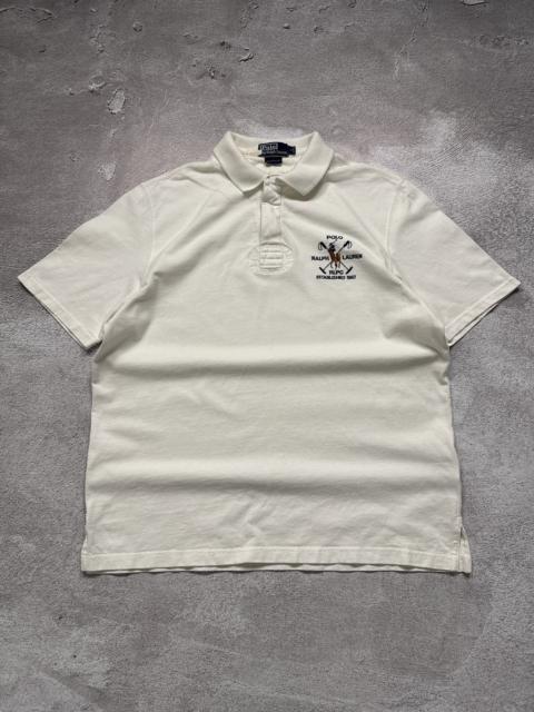 Polo Ralph Lauren Vintage 90s Polo Ralph Lauren T Shirt Tee Button Up Big Logo