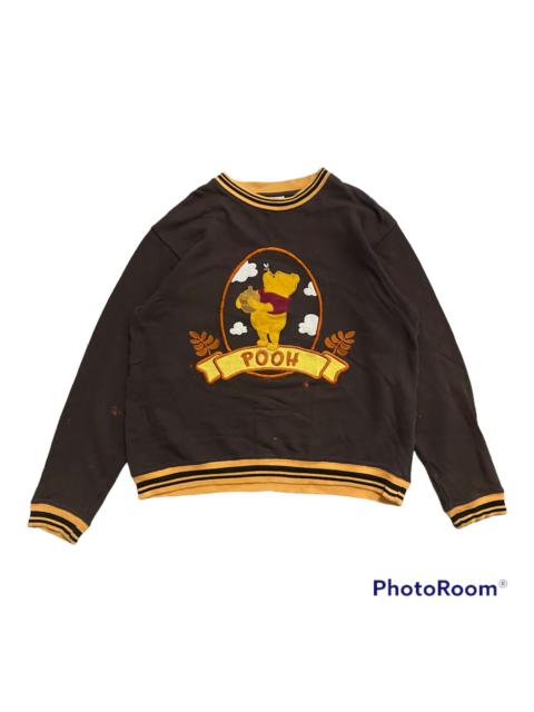 Other Designers Vintage - Vintage Pooh Disney Embroidered Distressed Sweatshirt