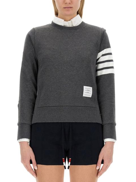 Thom Browne Women Felpa Girocollo