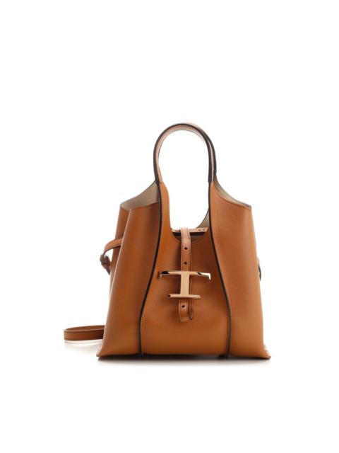 Tod's Tods Timeless Logo Plaque Tote Bag