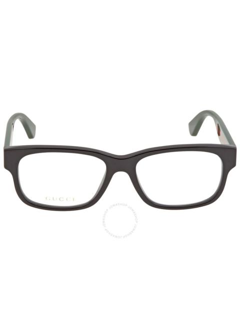 GUCCI Gucci Demo Rectangular Men's Eyeglasses GG0343O 007 57