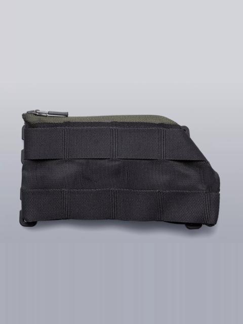 ACRONYM 3A-MP2TS-BLK Modular Tec Sys Peripheral Pocket Olive Reverse Coil Zip