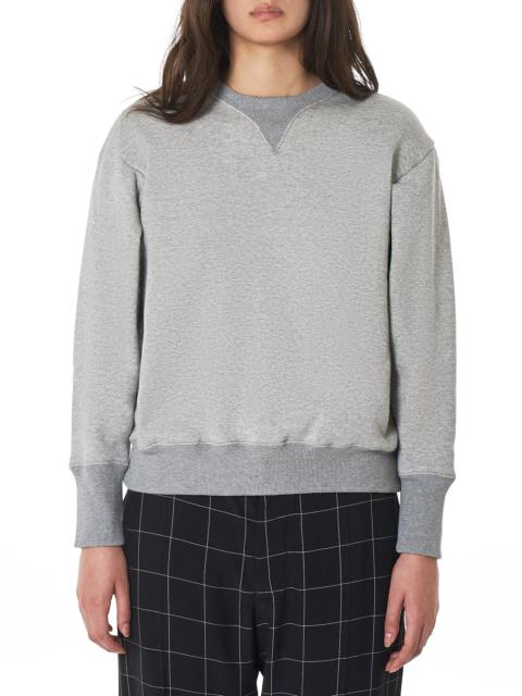 FACETASM Curled Shoulder Crewneck Pullover