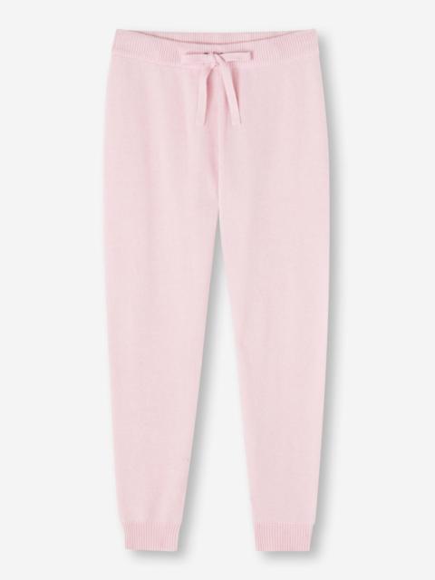 Derek Rose Women's Track Pants Daphne Cashmere Ice Pink