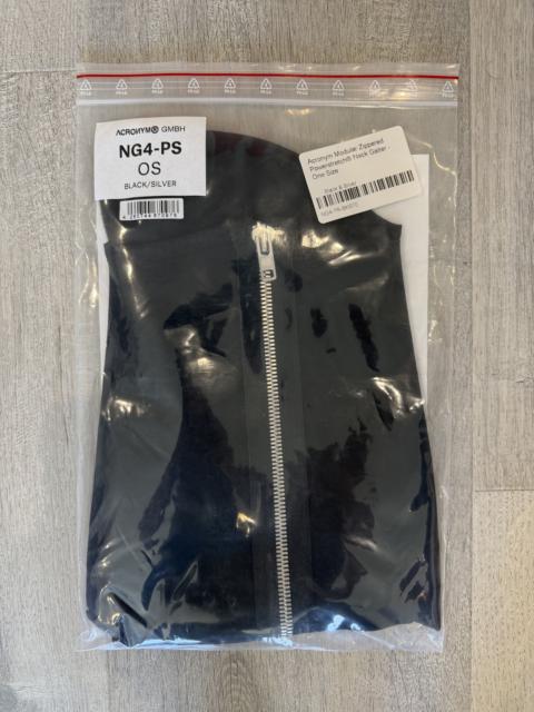 ACRONYM NG4-PS Modular Zippered Powerstretch® Neck Gaiter Black