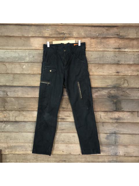 Other Designers Japanese Brand - Over The Standard tactical utility Black Cargo Pants #7110
