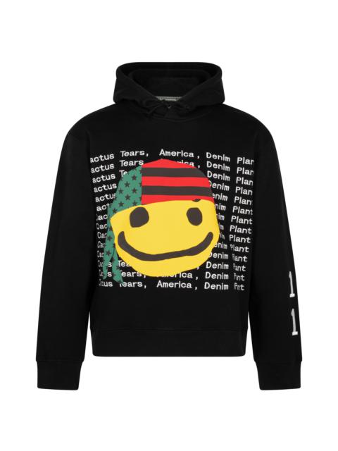 DENIM TEARS Cactus Tears Hoodie Black "Black"