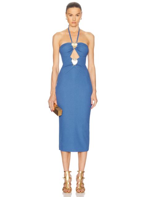 PatBO Merian Knit Halter Dress