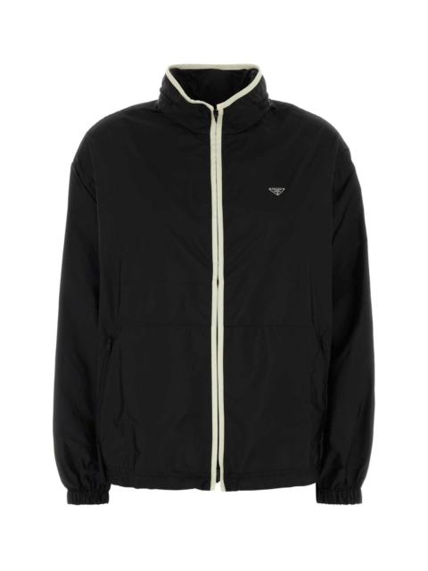 Prada Black Re-nylon Windbreaker