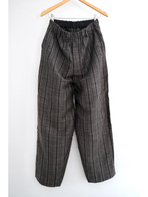 1990s Linen-Blend Wide Pants