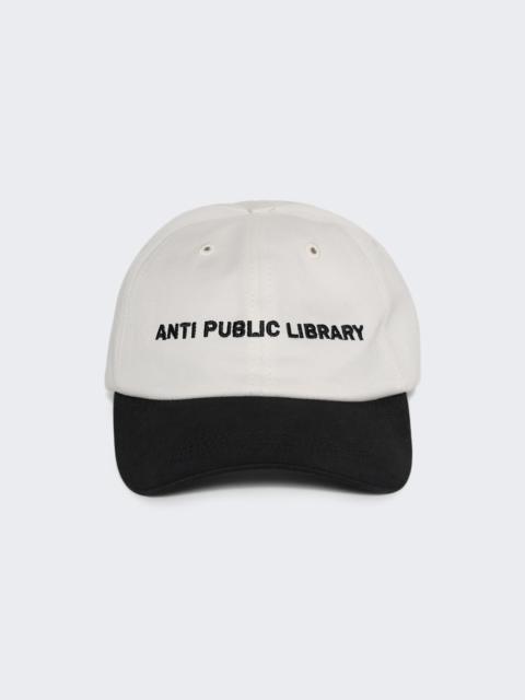 Enfants Riches Déprimés Anti Public Library Hat White And Black