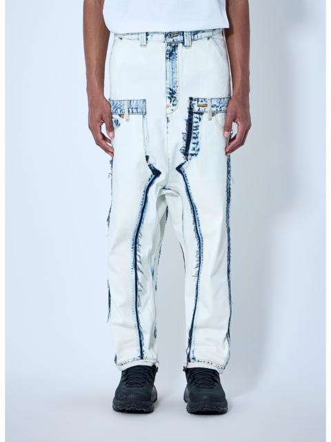 Junya Watanabe MAN Junya Watanabe Men Deconstructed Panelled Denim Trousers