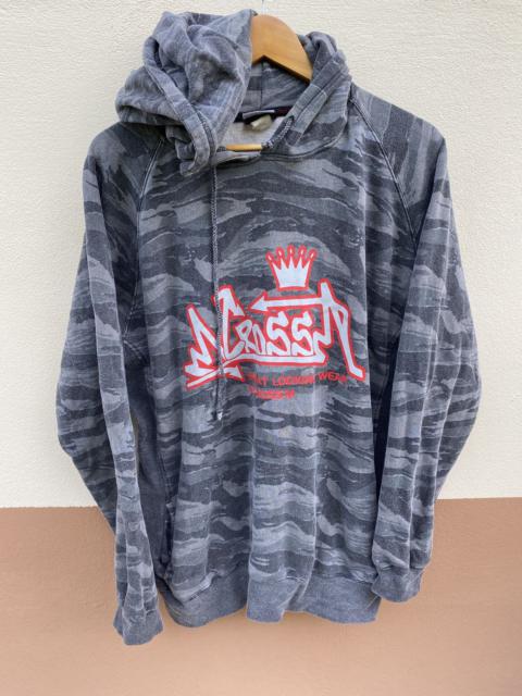 Other Designers Vintage M Cross M Streetwear Camo Hoodie Sweatshirt