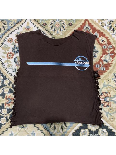 Other Designers Vintage - The Strokes Customs Crop Tops