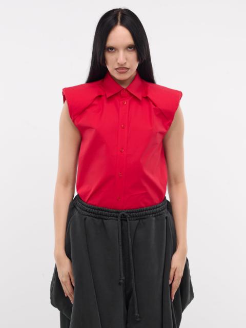 ALAINPAUL Collarbone Sleeveless Shirt
