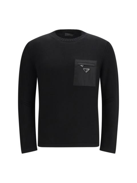 Prada Prada Men Virgin Wool Sweater
