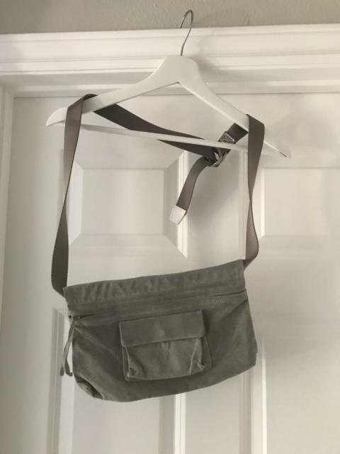 waist bag wide grey