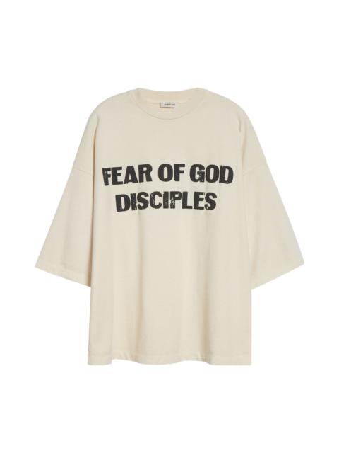 Fear of God Fear of God Disciples Relaxed Graphic T-Shirt in Oat Oat at Nordstrom