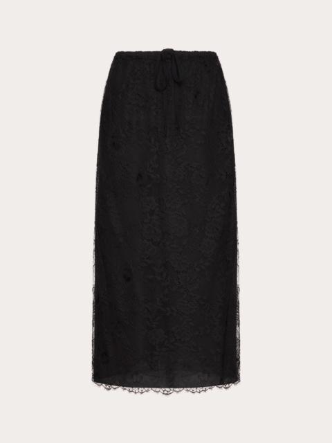 Valentino LACE MIDI SKIRT