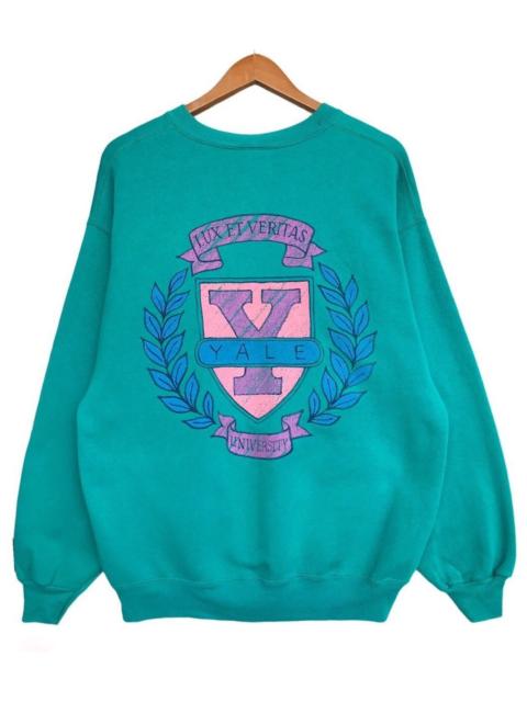 Other Designers Vintage 90's University Yale Big Logo Baggy Boxy Sweatshirt