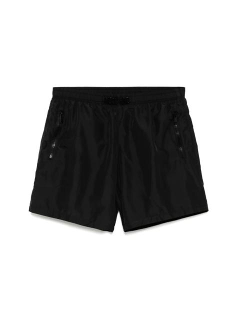 Moschino ZIP FASTENING POCKETS SWIM SHORTS