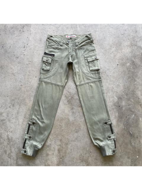 Other Designers Japanese Brand - Vintage Genoese Japan Faded Cargo Tactical Jogger Pants RARE
