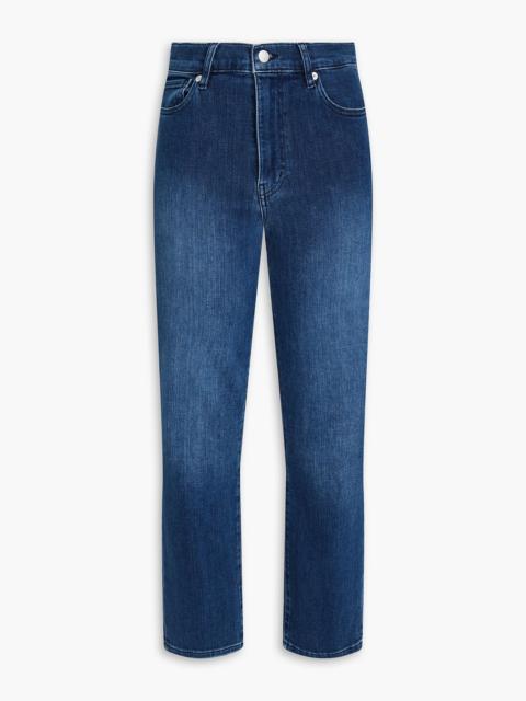 FRAME Le Sleek Straight high-rise straight-leg jeans