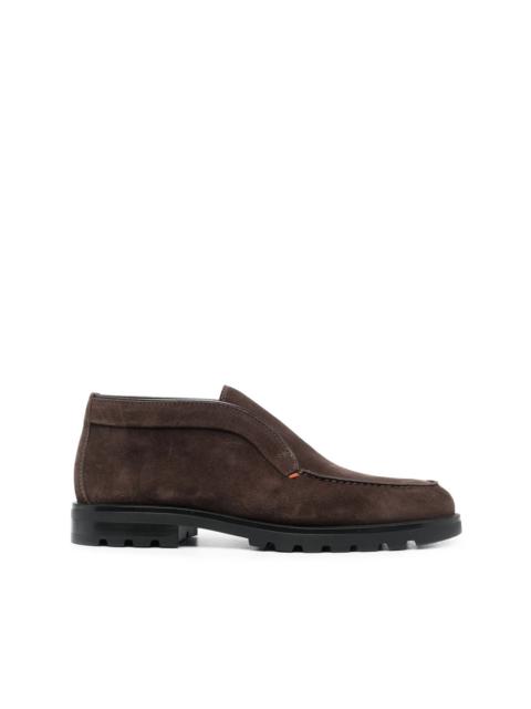 Santoni Santoni Brown Loafers Men
