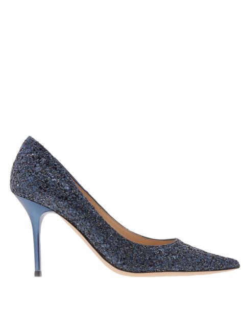 JIMMY CHOO Jimmy Choo Agnes 85 Crackly Glitter Fabric Pumps